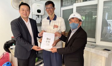 ศักดิ์สยาม ทีซี เอ็นเนอร์ยี่ ส่งมอบงานติดตั้งโซลาร์รูฟท็อปสำหรับที่อยู่อาศัยเป็นแห่งแรกในกรุงเทพมหานคร