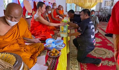 สมาคมนักข่าวสื่อมวลชน จ.ชัยภูมิ รำลึกจัดทำบุญอุทิศส่วนกุศลนักข่าวผู้ล่วงลับ 5 มีนา วันนักข่าว แห่งชาติ