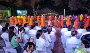 เปิดเทศกาลมาฆะปูรมีศรีปราจีน ครั้งที่ 37 ยิ่งใหญ่หน้ารอยพระพุทธบาทคู่ใหญ่-เก่าแก่ทีสุดในอาเซียน