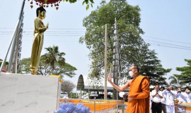 บวงสรวงใหญ่ !!  “พระประทานพร”(องค์ยืน) กราบไหว้สิ่งศักดิ์สิทธิ์ วัดหนองบุ  สุดปัง