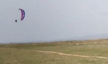 อาลัย!"พ.ต.อ.ณัฐเดช"ผกก.สอบสวน บช.ภ.4 ขึ้นบินพารามอเตอร์หักเลี้ยวกระแทกพื้นเสียชีวิต