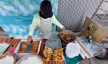 "ตือคาโค"เมืองเบตง ขนมขาหมูของชาวจีนแต้จิ้ว น้ำจิ้มสูตรลับพิเศษ เคล็ดลับความร่อย25