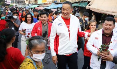 "เศรษฐา"ลั่นพร้อมขึ้นปราศรัยหาเสียง"เพื่อไทย"ทุกเวที ยินดีแจงทุกเรื่องคาใจ