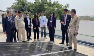 กฟภ.จับมือ อบจ.ชัยภูมิ ผลิตไฟฟ้าพลังงานสะอาด แก้ปัญหาค่ามลพิษพุ่งสูงทุกปี