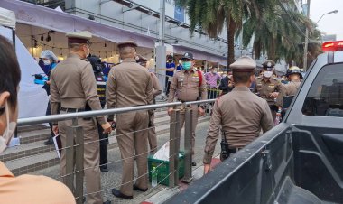 หนุ่มเมียนมาฉุน แทงเพื่อนร่วมชาติ ดับคาแผงผลไม้ หน้าห้างย่านประตูน้ำ