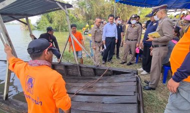 ดับแล้ว 4 ศพเซ่นแพข้ามฟากล่มกลางแม่น้ำมูล เด็กชาย 11 ปี ยังคงสูญหาย