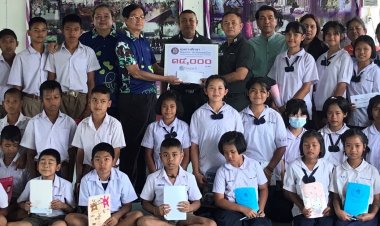 “กองทุนรักคุณเท่าช้าง ในมูลนิธิสหชาติ” มอบรางวัลประกวดภาพวาดระบายสี “รักช้างป่า” ปี 2566