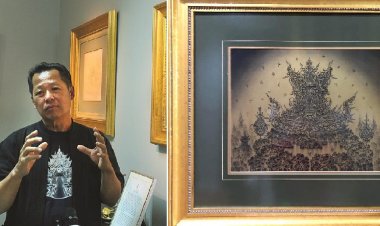ตั้งรางวัล 3 หมื่นแจ้งเบาะแสนำจับโจรย่องฉกภาพวาด อ.เฉลิมชัย ศิลปินแห่งชาติ