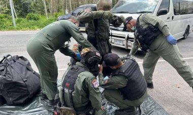 ระทึก!ชุดอีโอดีกอบกู้วัตถุคล้ายระเบิดคนร้ายผูกติดใต้ท้องรถปาเจโร่จอดข้างบ้าน