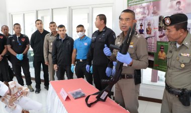 ตำรวจนราธิวาสปิดคดีฆาตกรรมอำพลางซ่อนแร้นศพ 4 ราย จับกุมผู้ต้องหา 5 คน