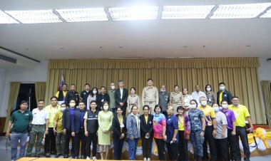 รองผู้ว่าฯประจวบคีรีขันธ์นั่งหัวโต๊ะพบปะสื่อมวลชน “สโมสรคนสื่อ” แลกเปลี่ยนความรู้ ประเด็นเกี่ยวกับการเลือกตั้ง