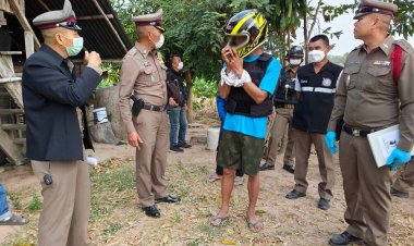 ตามรวบหนุ่มเมาทุบหัวลุงวัย 67 ดับคาบ้านกลางสวนมันสำปะหลังอ้างโดนด่าแรง