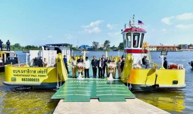 นายกฯเปิดแพขนานยนต์ลำใหม่ที่ตากใบเชื่อมไทย-มาเลเซีย กระตุ้นเศรษฐกิจชายแดนใต้