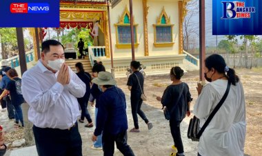 นายกเคี้ยง คนบ้านเฮา "เกิดที่นี่ ร่ำเรียนที่นี่  ขอทำงานรับใช้ คนบ้านเดียวกัน