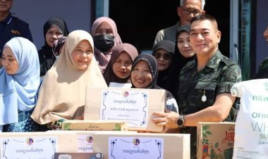 แม่ทัพภาคที่ 4เดินสาย พบปะผู้นำศาสนา จ.ยะลา และ จ.ปัตตานี มอบผลอินทภาลัมเนื่องในโอกาสเดือนรอมฎอน 1444