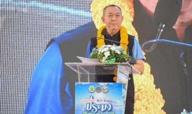 รมว.เกษตรฯ ลุยสมุทรสงคราม ปล่อยพันธุ์กุ้งกุลาดำกว่า 1.5 ล้านตัว เร่งฟื้นฟูสัตว์น้ำในพื้นที่