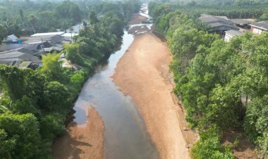 ฝนทิ้งช่วงนานหลายเดือนพังงาเผชิญวิกฤตภัยแล้งเริ่มรุนแรง เขื่อน-ลำน้ำเริ่มแห้งขอด