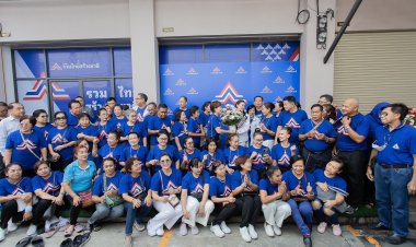 พรรค รทสช.เปิดสำนักงานประจำสมุทรปราการ -"ดร.ไพลิน"ปลื้มชาวบ้านชื่นชอบนโยบาย"ลุงตู่"ไม่แผ่ว