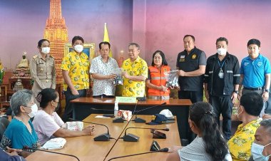 ผวจ.ปราจีนบุรีลงพื้นที่ต.หาดนางแก้วมอบเครื่องตรวจวัดระดับสารกัมมันตรังสีซีเซียม-137