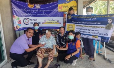 โพธิ์ศรีสุวรรณจัดชุมเคลื่อนที่บริการทำบัตรปชช.ให้กับผู้พิการ-ผู้ป่วยติดเตียง-ผูัสูงวัย