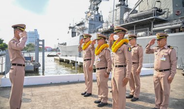 รับหมู่เรือฝึก นักเรียนนายเรือในทะเลต่างประเทศ รวมระยะทาง 3,175 ไมล์ กลับสู่โรงเรียนนายเรือ