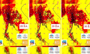 7 จังหวัด อากาศร้อนตับแตกทะลุ 41 องศา ส่วนอีกหลายพื้นที่พุ่งแตะ 40 องศา