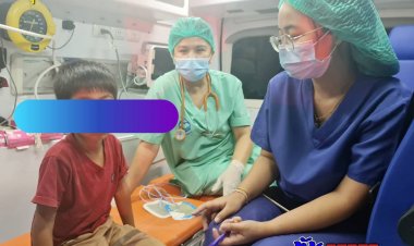 พบหนูน้อยวัย 6 ขวบรอดตายปาฎิหาริย์จากเหตุรถพ่วงพุ่งชนรถพ่วงดับ 3 ศพที่วังน้อย