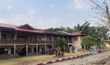 พายุฤดูร้อนถล่มโคราชพัดหลังคาอาคารเรียนพังเสียหาย เจ้าหน้าที่เร่งสำรวจให้การช่วยเหลือ