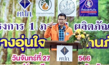 คปภ. บูรณาการเต็มพิกัดเปิดตัว “ประกันภัยสวนยางพารา” นำร่องให้เกษตรกรสวนยางจังหวัดชุมพร