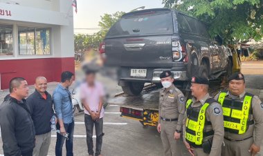 ยิ่งกว่าในหนัง! ตร.ทางหลวงไล่ล่าโจรขโมยรถขับหนีข้ามจังหวัดกว่า 200 กม.อ้างรีบกลับบ้านจัดงานวันเกิด