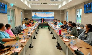 ประชุมผู้ตรวจการเลือกตั้งประจำจังหวัดนครนายก เตรียมพร้อมเลือกตั้ง ส.ส.