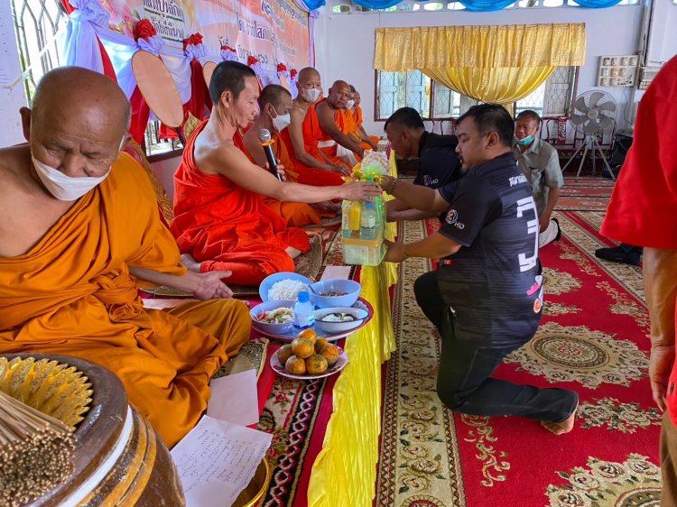 สมาคมนักข่าวสื่อมวลชน จ.ชัยภูมิ รำลึกจัดทำบุญอุทิศส่วนกุศลนักข่าวผู้ล่วงลับ 5 มีนา วันนักข่าว แห่งชาติ