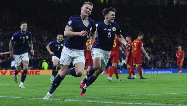 "แม็กโทมิเนย์" ยิงเบิ้ล!"สก็อตแลนด์"เปิดบ้านสยบ"สเปน"2-0 นำฝูงกลุ่มเอ คัดเลือกยูโร 2024