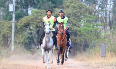 ชาวชัยภูมิสุดปลาบปลื้ม ครั้งแรกจัดแข่งขันกีฬาขี่ม้ามาราธอน รับถ้วยพระราชทานถ้วยสมเด็จพระกนิษฐาธิราชฯ