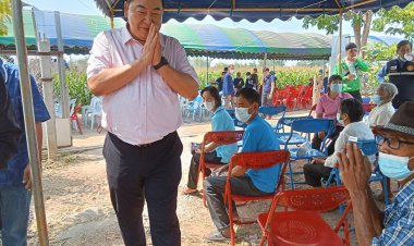 “อดีตนายกเคี้ยง” ร่วมเปิดโครงการพัฒนาแหล่งน้ำเพื่อเกษตรกร ต.แม่ตาว