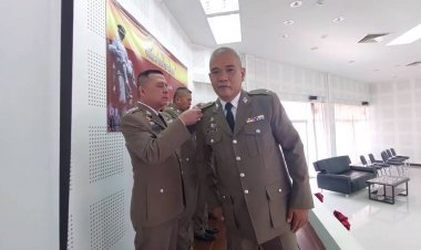 แม่สอด 1.จัดงานวันแห่งเกียรติยศ  พิธีประดับยศ ว่าที่ ร.ต.ต. ให้แก่ผู้สำเร็จการฝึกอบรม  หลักสูตร "การฝึกอบรมข้าราชการตำรวจชั้นประทวนยศ ด.ต. "