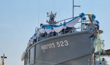 กรมศุลกากรปล่อยเรือตรวจการณ์ประสิทธิภาพสูง “ศุลกากร 523”