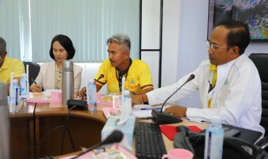 นราธิวาสยกระดับเข้มเตรียมพร้อมรับมือภัยแล้ง และไฟไหม้ป่าพรุโต๊ะแดง