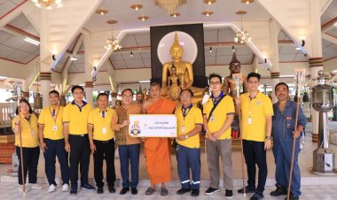 โรงไฟฟ้าพระนครใต้ร่วมจัดกิจกรรมสว่างไสว ณ วัดบางโปรง