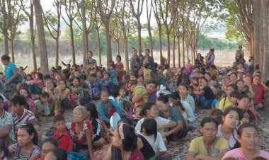 เมียนมาปะทะเดือดติดชายแดนคนไทยพลัดถิ่นนับพันอพยพเข้าไทยฝั่งแม่สอด