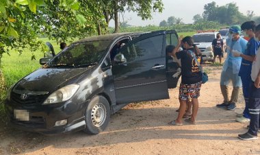 หนุ่มช่างไฟเครียดเรื่องงานคิดสั้้นรมควันฆ่าตัวตายในรถยนต์หลังหายไป 2 วัน