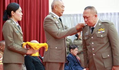 พิธีประดับยศว่าที่ร้อยตำรวจตรี สังกัดตำรวจภูธรจังหวัดสมุทรปราการ ประจำปี 2566