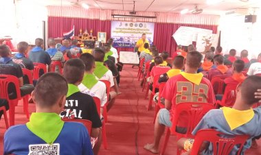 ศรีสะเกษจัดโครงการช่วยเหลือผู้เสพ/ผู้ติดยาเสพติด สาขาอำเภอภูสิงห์