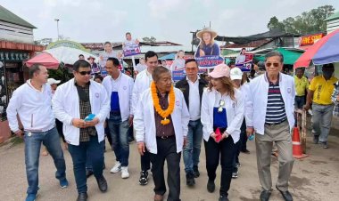 "ธรรมรักษ์" ลุยอีสาน ปลุกผู้สมัคร"พปชร."ตีฆ้องทุกปัญหาต้องได้รับแก้ไข ไม่ทิ้งใครไว้ข้างหลัง