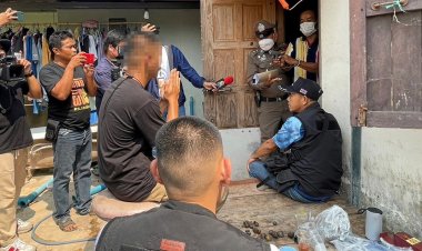 เตือนแล้วไม่ฟัง!หนุ่มใหญ่หึงโหดกระหน่ำยิงหนุ่ม 27 ดับกิ๊กเมียสลดหลังบ้าน