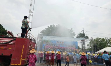 ปราจีนบุรีเข้มสงกรานต์จัด นนท.งานวันไหลรวมใจประจันตคาม...เที่ยวฟรี กินฟรี มีดนตรีทุกซอย