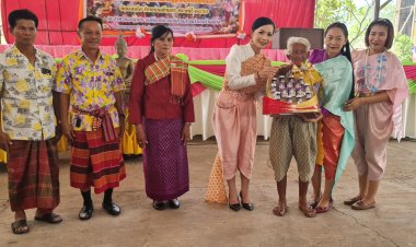 นายก อบต.บ้านแก้งเมืองชัยภูมิประกาศก้องเน้นสุขภาพผู้สูงวัย จิตแจ่มใส ร่างกายแข็งแรง