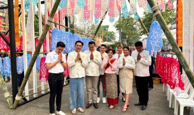 "มาดามหยก"  ร่วมงานประเพณีปีใหม่เมือง เชียงใหม่ สืบสานประเพณี ศิลปะวัฒนธรรมไทย ล้านนา