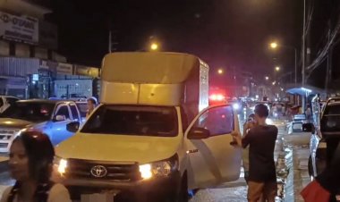 วันไหลพนัสนิคม กลุ่มโจ๋เลือดร้อนปะทะเดือดปาระเบิดปิงปองใส่กัน ชาวบ้านเจ็บ 2