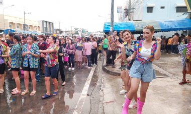 เทศกาลสงกรานต์ปลุกเศรษฐกิจเมืองอำนาจเจริญคึกคักรอบ 3 ปี